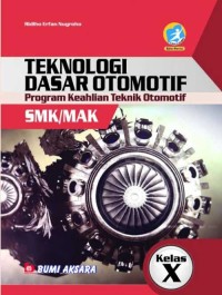 Image of TEKNOLOGI DASAR OTOMOTIF X