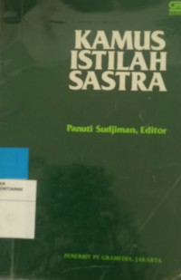 Image of KAMUS ISTILAH SASTRA