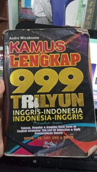 Image of KAMUS LENGKAP 999 TRILYUN
