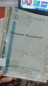 Image of EKONOMI PERUSAHAAN