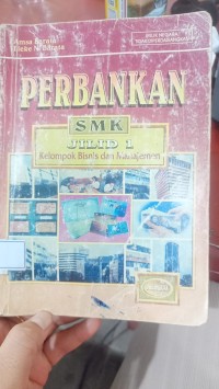 Image of PERBANKAN SMK Jilid 1 Kelompok Bisnis dan Manajemen