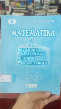 Image of MATEMATIKA Kelompok Teknologi