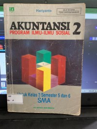 Image of Akuntansi 2 program ilmu-ilmu sosial Kelas 3 Semester 5 dan 6