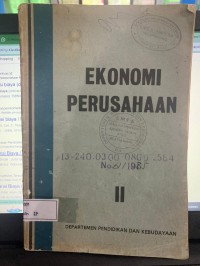 Image of Ekonomi Perusahaan II