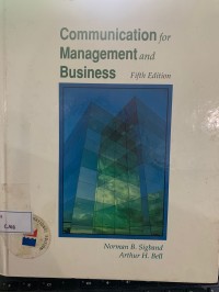 Image of Communication For Management And Business