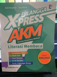 Image of Erlangga X-Press AKM Literasi Membaca
