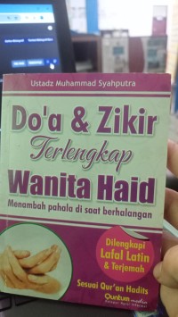 Image of DO'A Zikir Terlengkap Wanita Haid Menambah Pahala Saat Berhalangan