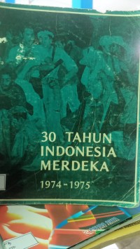 Image of 30 Tahun Indonesia Merdeka