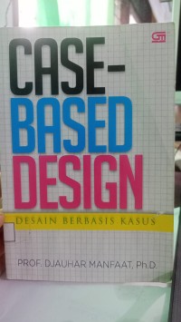 Image of CASE BASED DESIGN