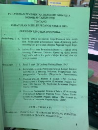 Image of PERATURAN PEMERINTAHAN NOMOR 30 TAHUN 1980 TENTANG PERATURAN DISIPLIN PEGAWAI NEGERI SIPIL