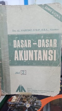 Image of Dasar - dasar Akuntansi Jilid 2