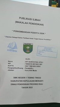 Image of PERKEMBANGAN PESERTA DIDIK