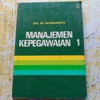 Image of MANAJEMEN KEPEGAWAIAN 1