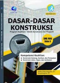 Image of DASAR-DASAR KONSTRUKSI X