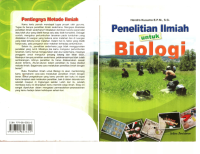Image of Penelitian  Ilmiah Untuk Biologi