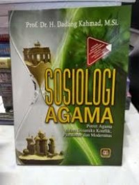 Image of SOSIOLOGI AGAMA