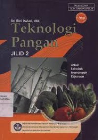 Image of Teknologi Pangan Jilid 2 Untuk SMK